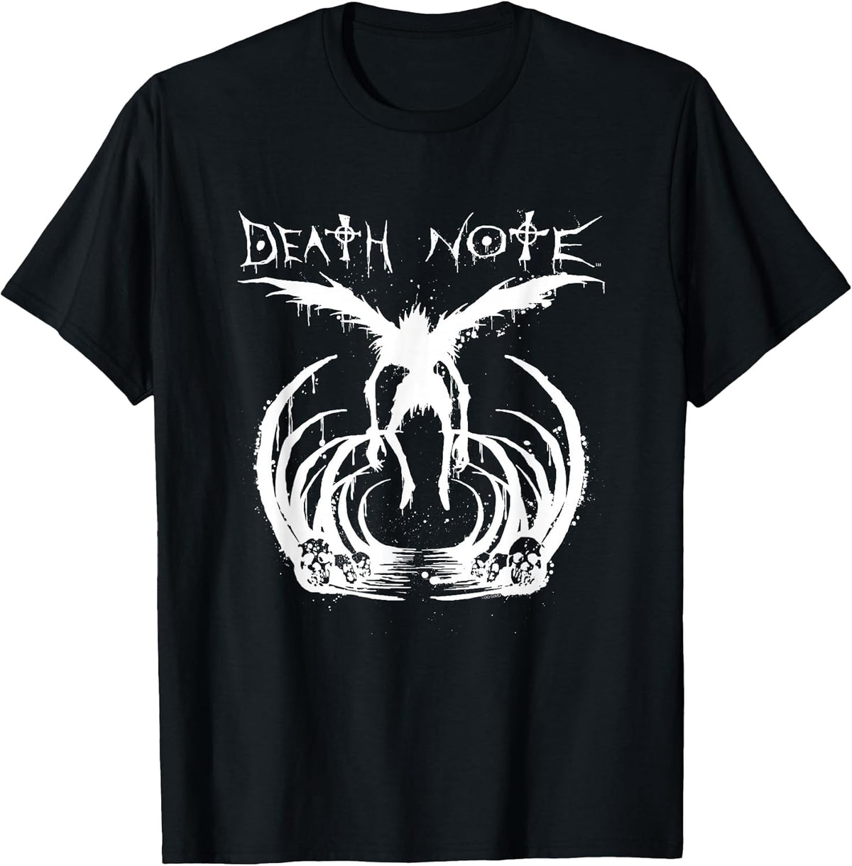 Ryuk Splatter Silhouette Anime T-Shirt