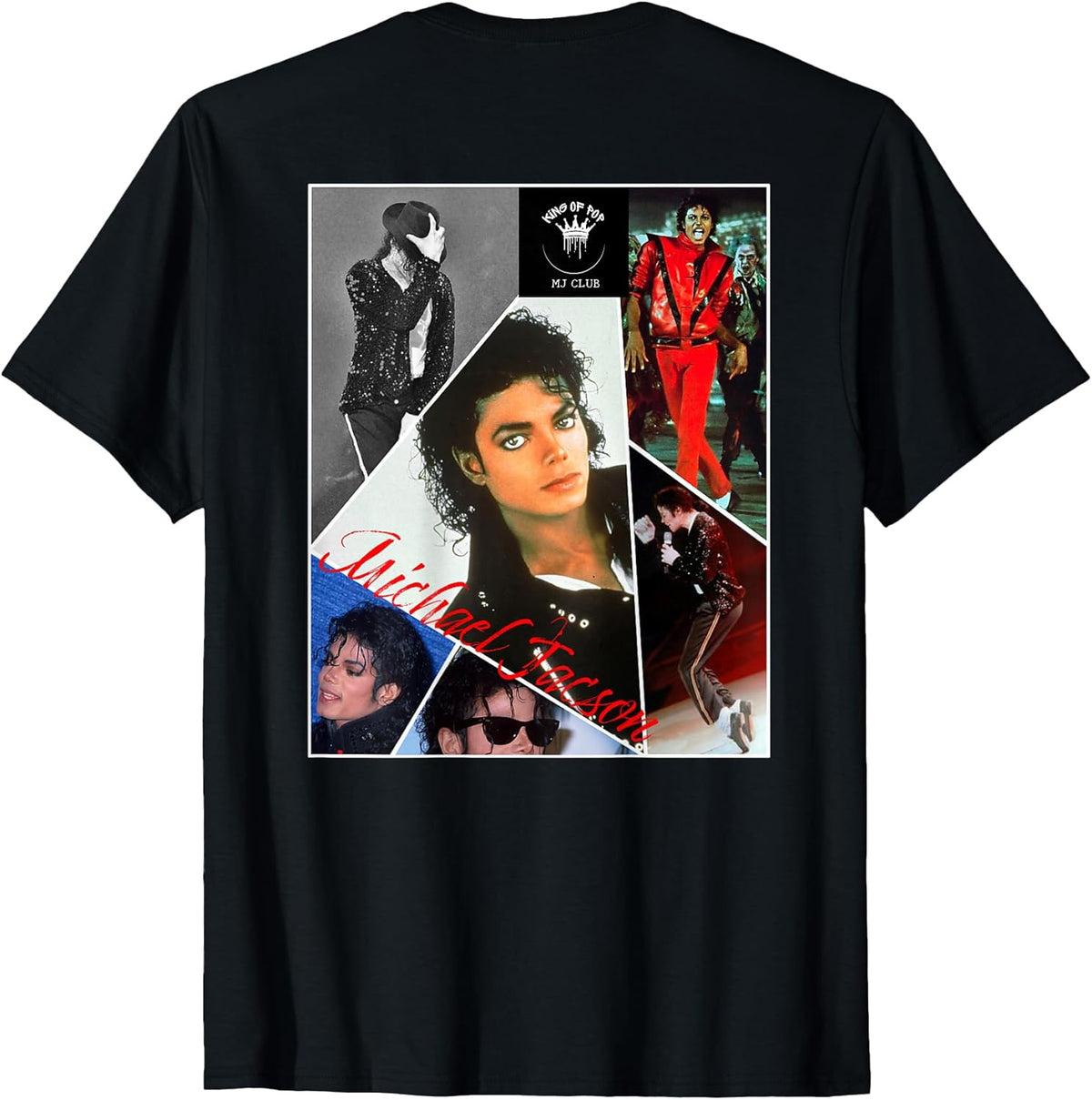 Michael Jackson 021 Back Printed T-Shirt