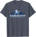 Kansas City Baseball Vintage Minimalist Retro Baseball Lover T-Shirt