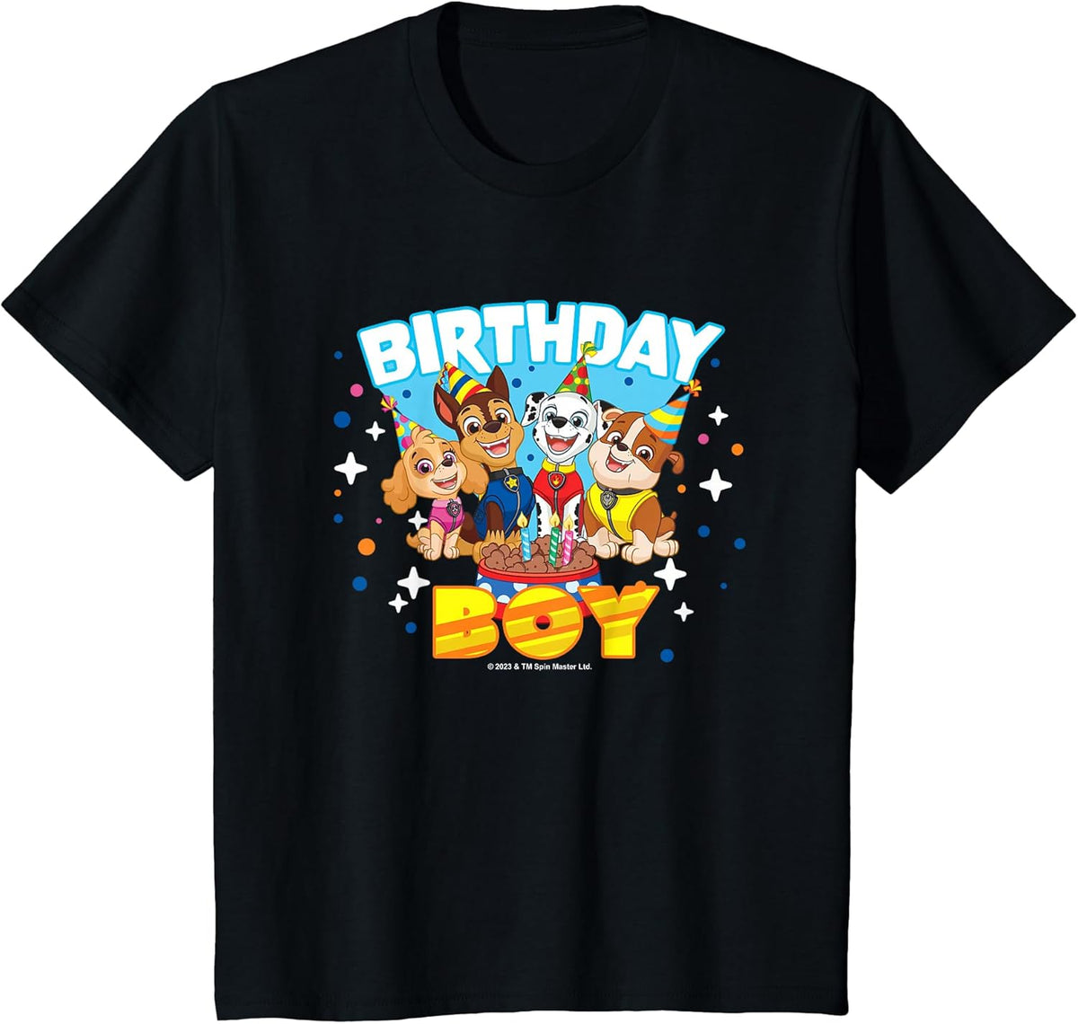 Kids PAW Patrol Birthday Boy Friendly Group Celebration T-Shirt