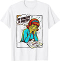 My Bracket is Busted Retro Pop Art Comic Basketball Tourney T-Shirt