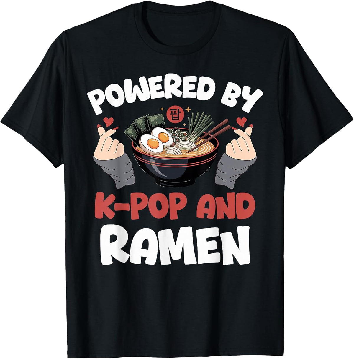 K-Pop Music Merch and Ramen Noodles