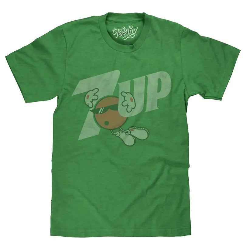 7UP Logo Green T-Shirts