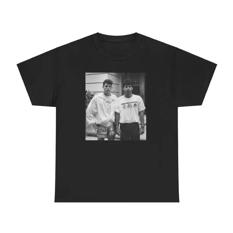80s Menendez Brothers Inspired Vintage Retro Fan Menswear Top T-Shirts
