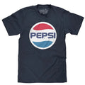 80s Pepsi Logo Navy Blue T-Shirts