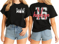 Personalized Baseball Mom Shirt, Custom Baseball Shirt, Custom Baseball Mom Shirts for Women, Baseball Mom