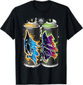 Graffiti Fat Cap Spray Paint Cans - The Pillars of Urban Art T-Shirt