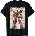 Hip Hop Y2K Vintage Hipster Edgy Urban Streetwear Robot T-Shirt