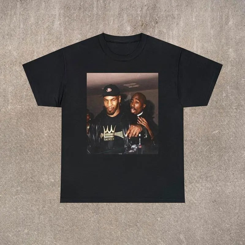 90'S Hip Hop 2Pac Vintage Rapper T-Shirts