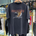 90S Hooters 'Hotwings' Rare Black Shirt Him Her Fan T-Shirts