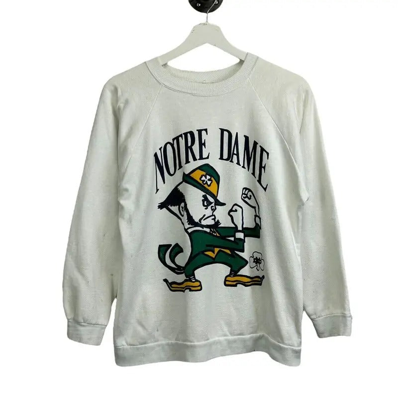 Vintage 80s 90s Notre Dame Fighting Irish NCAA Size Medium T-Shirts