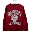 Vintage 80s 90s University Wisconsin NCAA Lacrosse Crest Size XL T-Shirts