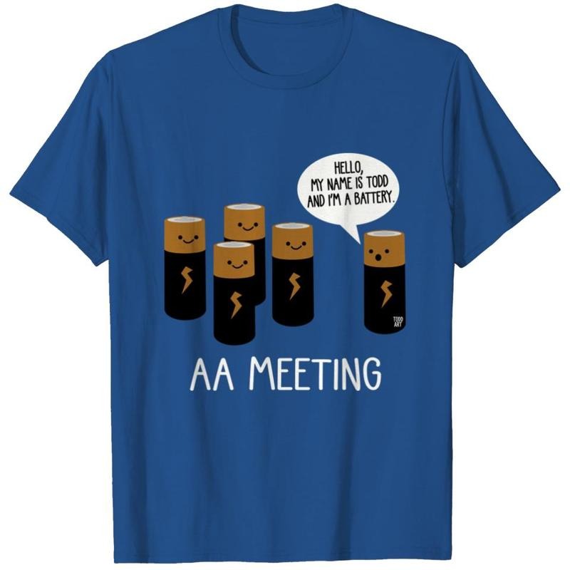 AA MEETING Funny T-Shirts