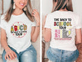 ABCD Back School Tour Shirt Cute Teacher Retro First Day School Shirt Cute Kindergarten Teacher Shirt Hello School T-Shirts