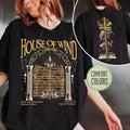 ACOTAR House Wind Library Shirt Night Court Velaris Shirts Acotar Fans Valkyrie Reading Room SJM Acotar T-Shirts