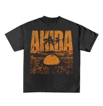 AKIRA EOW BLACK Him Her Menswear Top T-Shirts