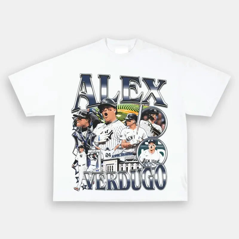 ALEX VERDUGO Vintage Baseball PGA Masters Open Golf Casual Classic Cotton Fabric Menswear Top Medium T-Shirts