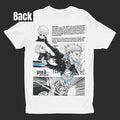 ANIME Backprint 100% Cotton Anime Streetwear Fan Made Cotton T-Shirts