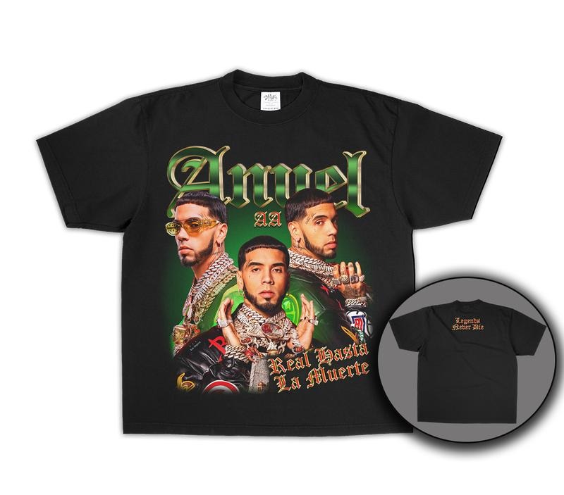 ANUEL AA REAL HLM Top T-Shirts