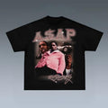 ASAP Prints Vintage Rapper Shirt Hip Hop Shirt Rap Music Shirt R&B Shirt Pop Shirt Shirt Him Short Sleeve Shirt Shirt Trending Top Menswear Underwear Streetwear T-Shirts