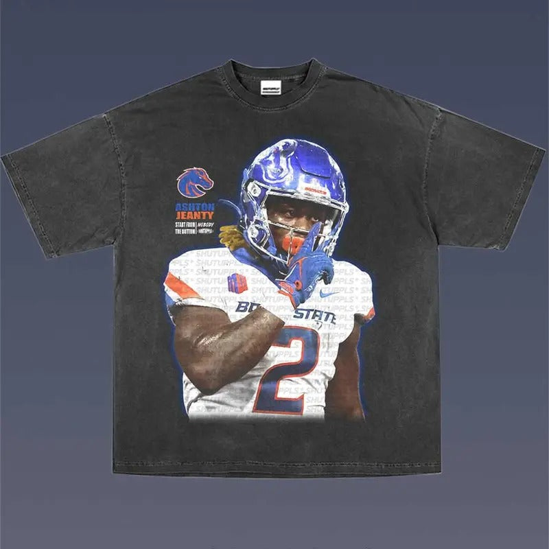 ASHTON JEANTY 1.1 Soft Comfortable Shirt T-Shirts