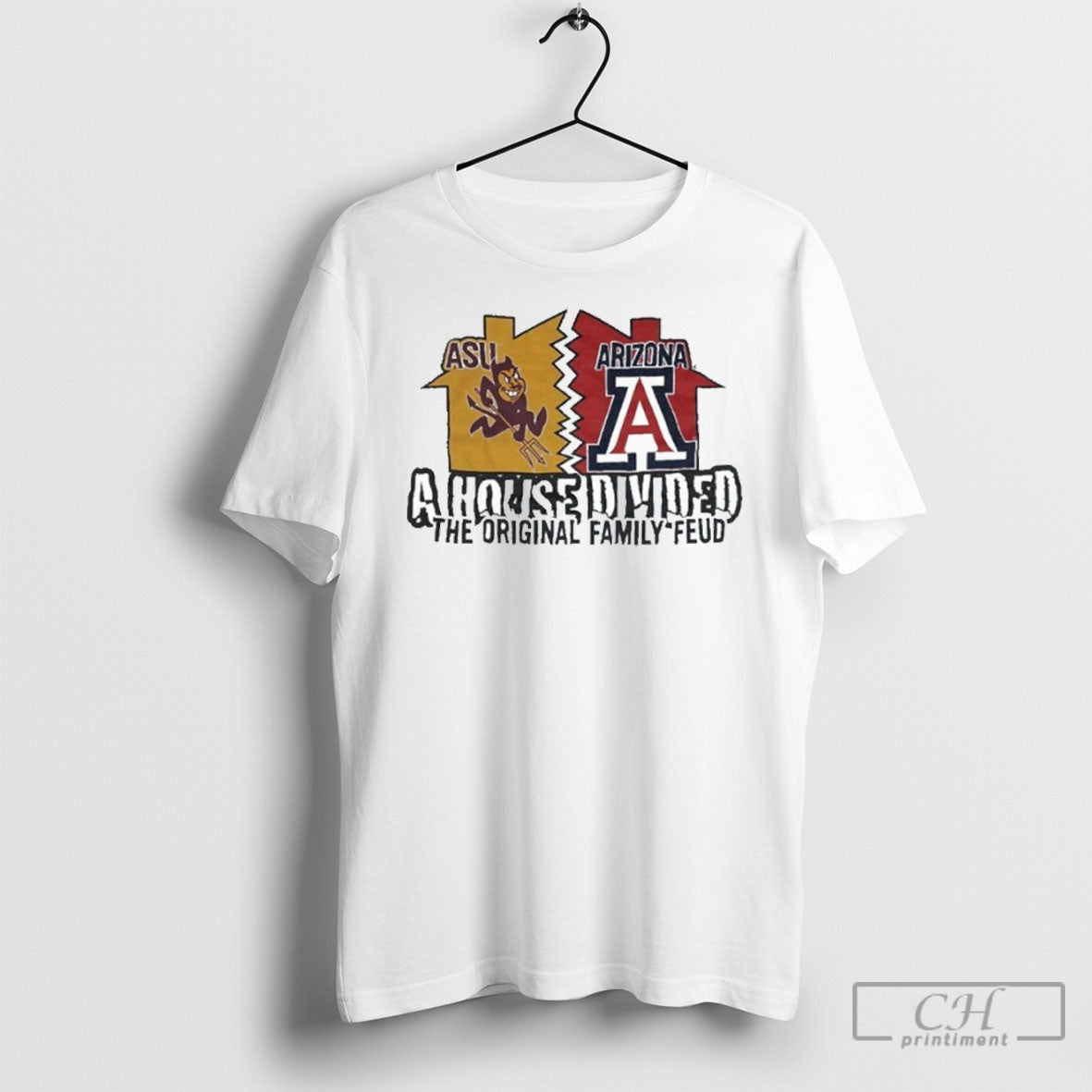 Asu Sun Devils Vs Arizona Wildcats A House Divided Shirt Tee