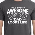 AWESOME DAD This Is What Dad Like Shirt Funny Dad Shirt Daddy Menswear Top T-Shirts