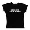 Vintage Y2k Clothes Hoes Mad Your Honor Baby Goth Short Sleeve Emo Tops Y2k Top Streetwear Fitted Girlfriend T-Shirts