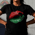 African American Lips Casual Top Black Black Lips Shirt Black Girl Magic Shirt BLM T-Shirts