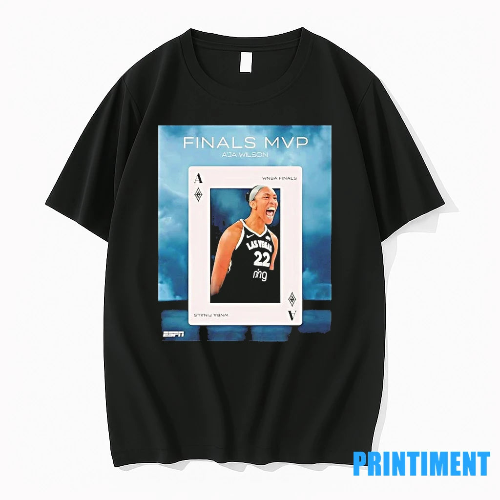 Aja Wilson Finals Mvp Acers Card Tshirts Sweater