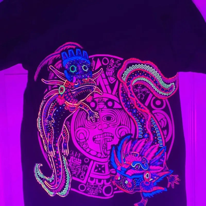 Ajolote Calendario Cotton T-Shirts