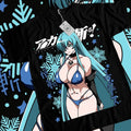 Akame Ga Kill Esdeath S 4XL Akame Ga Kill Esdeath S Waifu Anime Shirt S 4XL T-Shirts