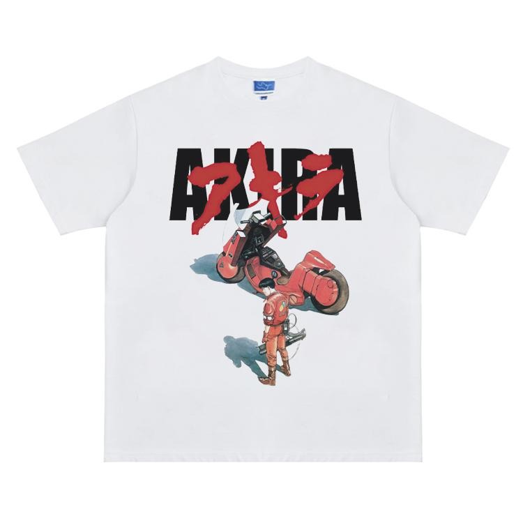 Akira "Shotaro" Vintage Anime 100% Cotton Original Top Streetwear Casual Menswear T-Shirts