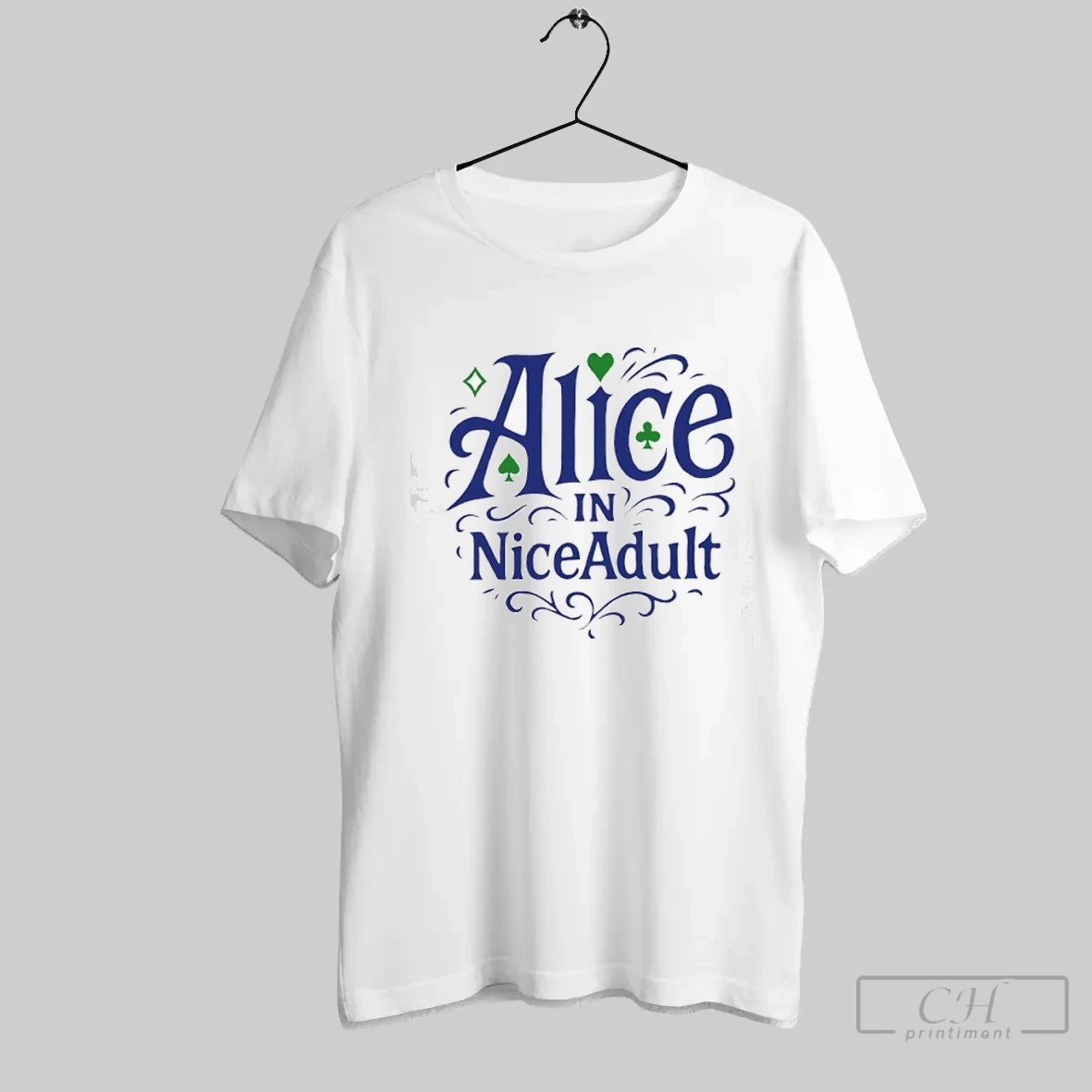 Alice In Niceadult T Shirt