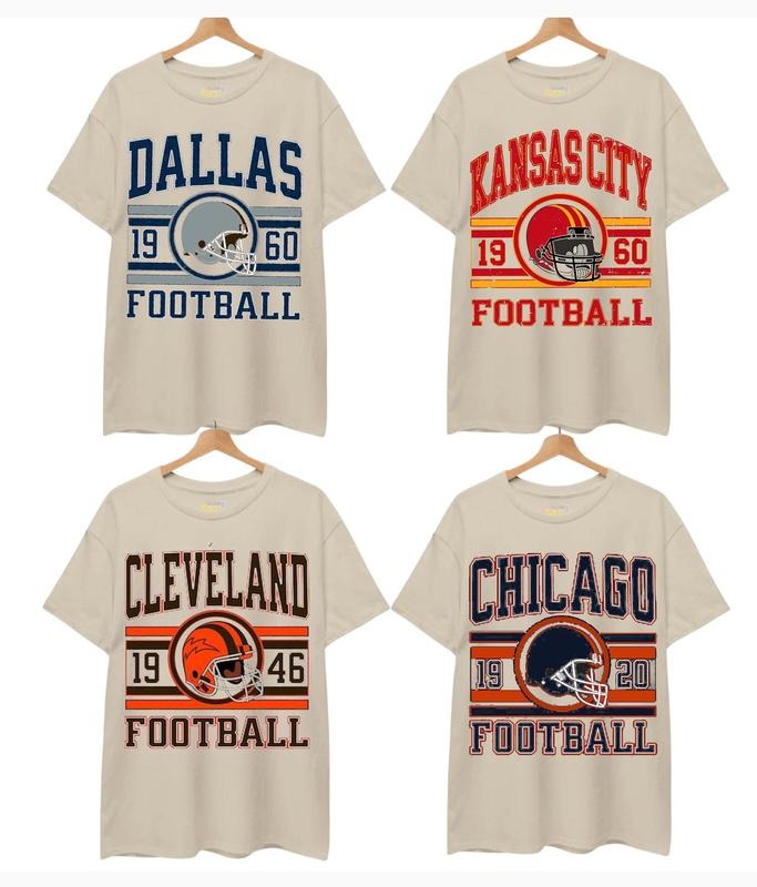 All Teams Cotton Gildan 5000 Sport Classic All Teams Football Sand Menswear Soft T-Shirts