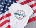America Shirt 4th July Shirt Land Free Because Brave Shirt Patriotic Shirt Independence Day Memorial Day Shirt T-Shirts