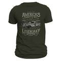 America'S Highway Classic Car Old Car Race T-Shirts