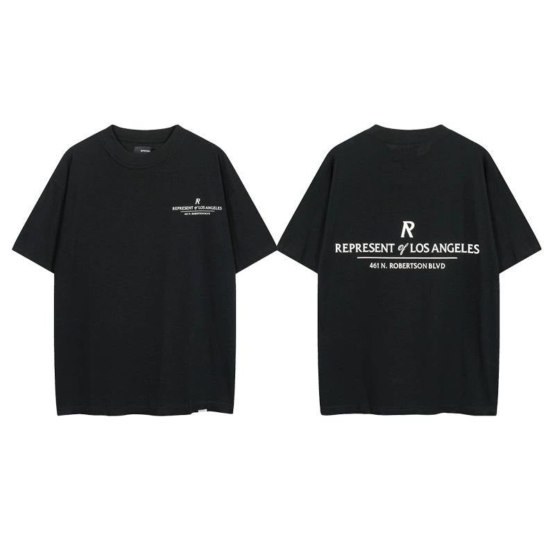 American High Street Loose All Match Short Sleeved T-Shirts