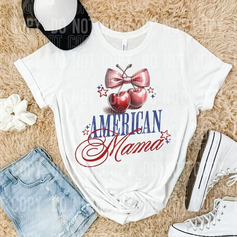 American Mama DTF Transfers THIS IS NOT SHIRT T-Shirts
