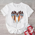 American Native MMIW Awareness Shirt National Day Awareness Missing Heart Dripping Shape Tribe Indigenous T-Shirts