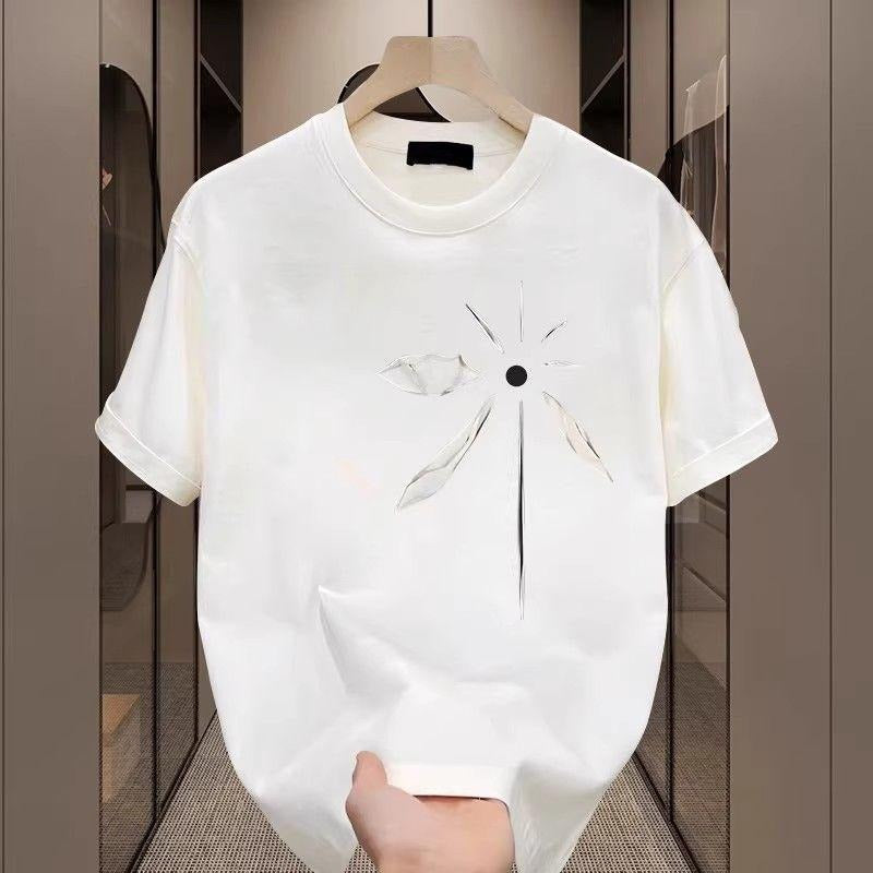 American Pu Shuai Heavy Cotton Short Sleeved Young Summer Brand Street Loose Crew Neck Top T-Shirts