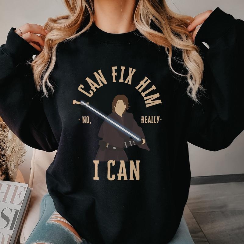 Ana Kin Skywalker I Can Fix Him (No Really I Can) T-Shirts