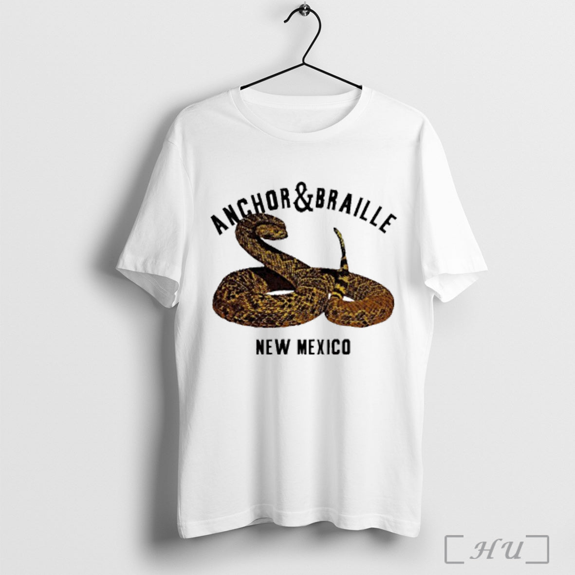 Anchor Braille New Mexico Rattle Snake T Shirt Sweatshirt