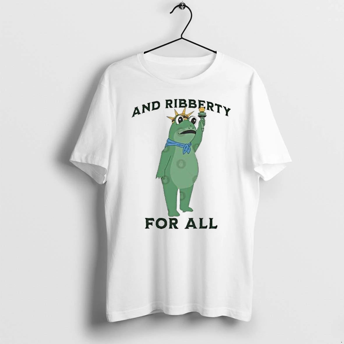 And Ribberty For All Portland Frogs Statue Of Liberty Tshirts Sweater Hoodie