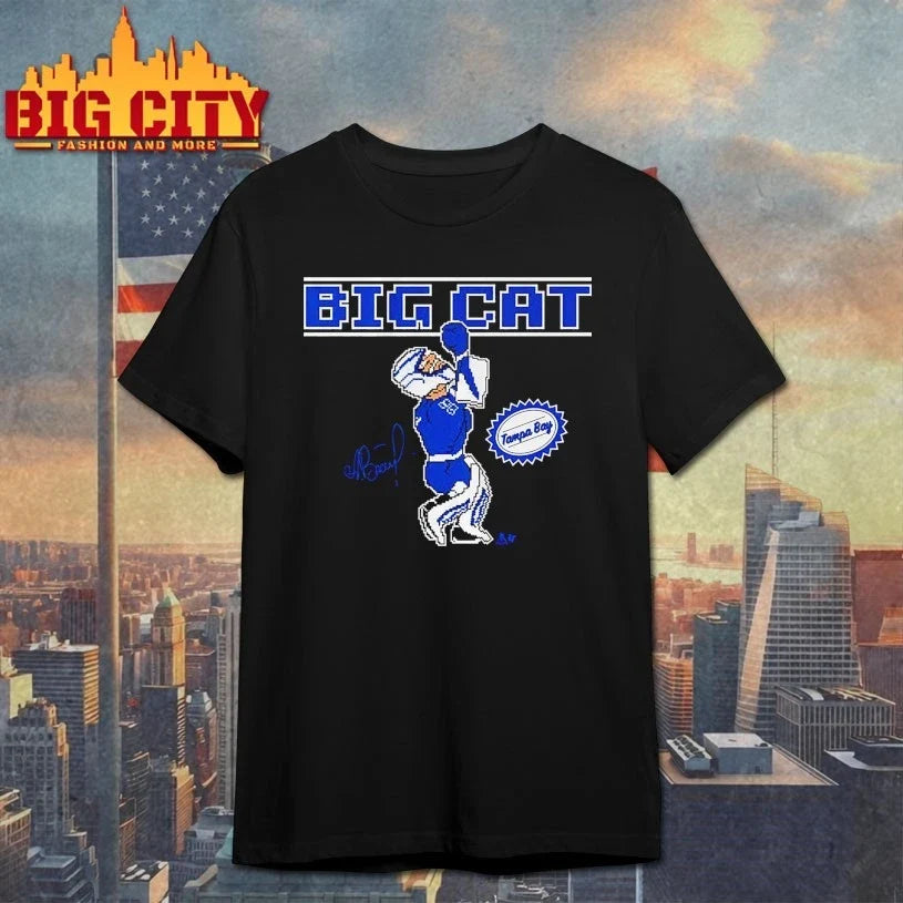 Andrei Vasilevskiy Big Cat Retro Punch signature t-shirt