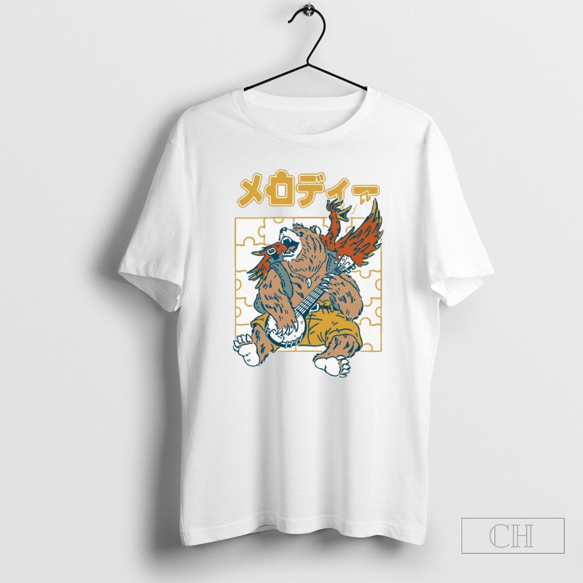 Animal Melody Henrique Torres Bear Shirt Tee