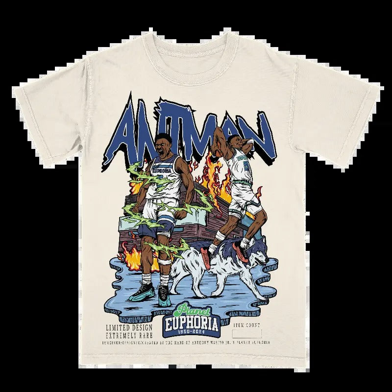 Anthony Edwards V2 Soft Comfortable Shirt Menswear T-Shirts