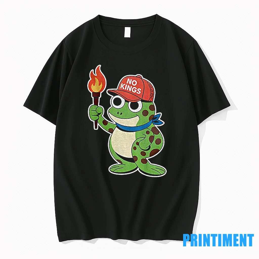 Anti Ice Frog No Kings Portland Protest Vintage Tshirts Sweater Hoodie