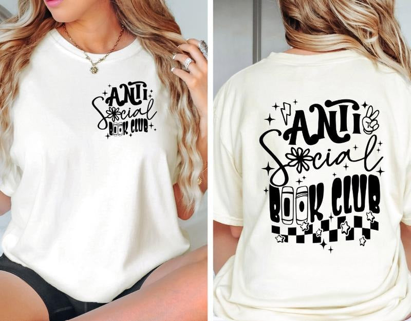 Anti Social Book Club T-Shirts