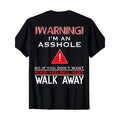 Anti Social Shirt Warning I'M .. Humor Made USA T-Shirts
